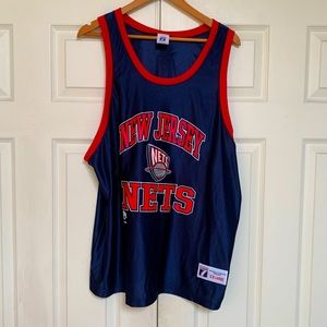 Vintage 1990s New Jersey Nets Logo 7 Jersey Brooklyn
